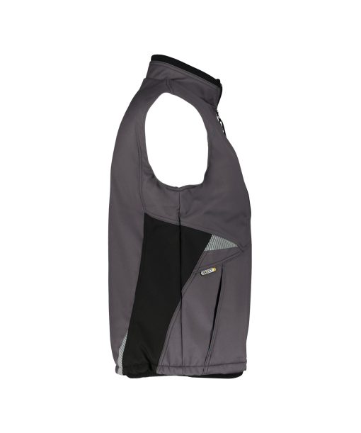 Dassy Fusion antracit szürke-fekete softshell mellény - Image 3