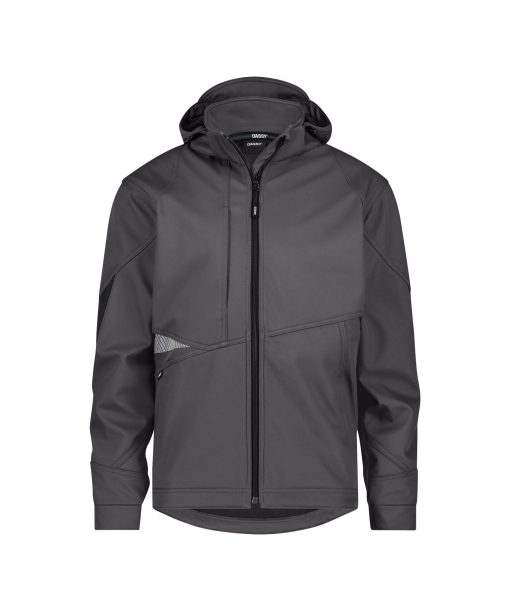 Dassy Gravity antracit szürke-fekete softshell kabát