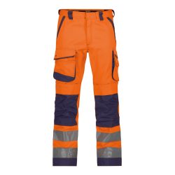 Dassy Chicago fluo narancs-sötétkék jól láthatósági derekas munkanadrág