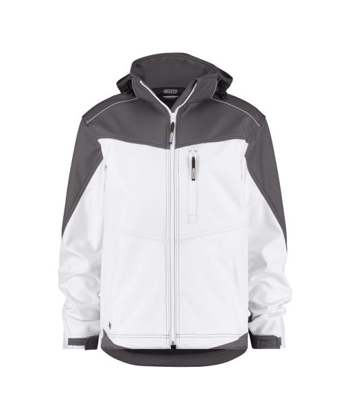 Dassy Jakarta fehér-szürke softshell kabát