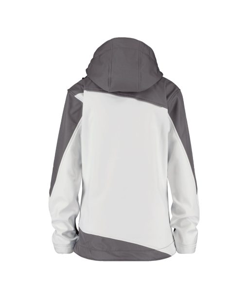 Dassy Jakarta fehér-szürke női softshell kabát - Image 2