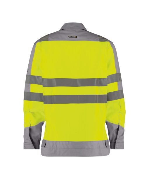 Dassy Franklin fluo sárga-szürke speciális jól láthatósági munkakabát - Image 2