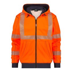 Dassy Evans fluo narancs-sötétkék jól láthatósági munkapulóver