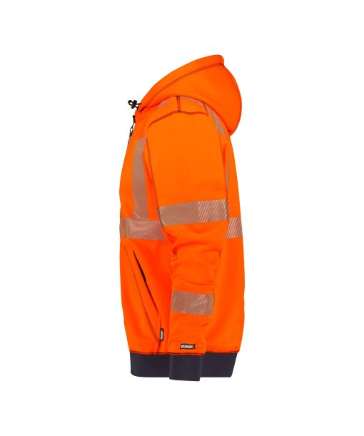 Dassy Evans fluo narancs-sötétkék jól láthatósági munkapulóver - Image 3