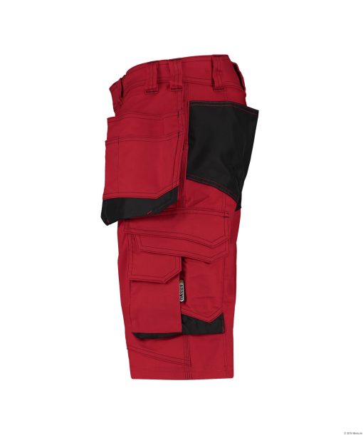 Dassy Bionic piros-fekete munka rövidnadrág - Image 3