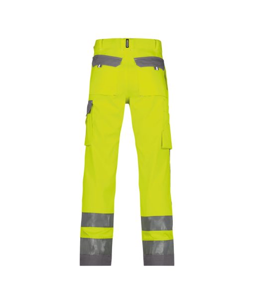 Dassy Buffalo fluo sárga-szürke jól láthatósági derekas munkanadrág - Image 2