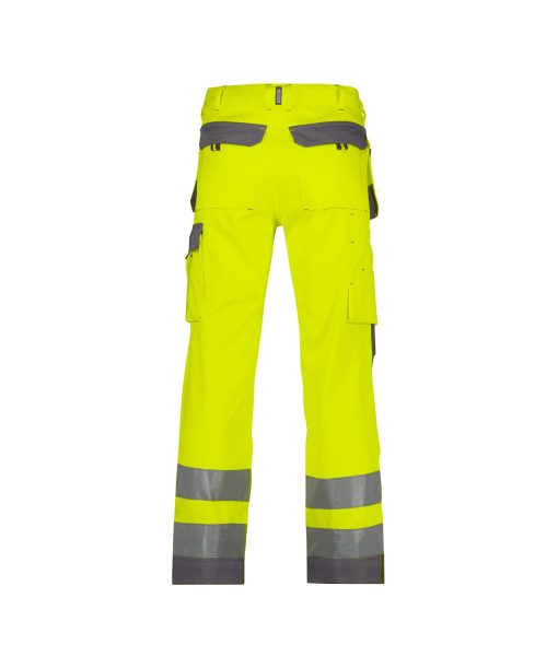Dassy Glasgow fluo sárga-szürke jól láthatósági derekas munkanadrág - Image 2
