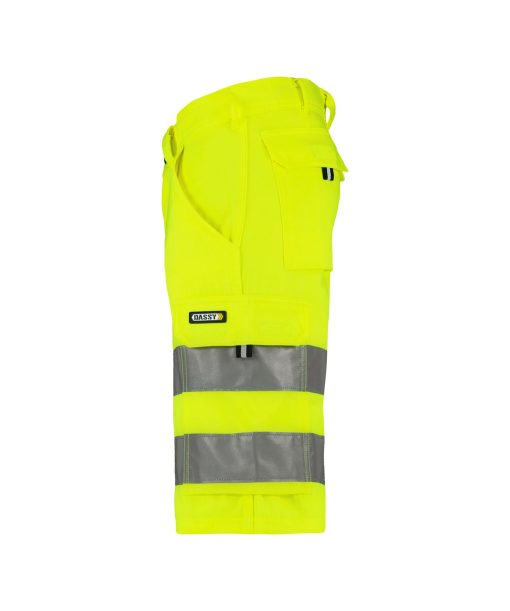 Dassy Idaho fluoreszkáló sárga jól láthatósági munka rövidnadrág - Image 3