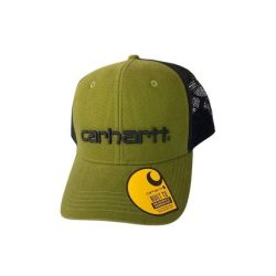 Carhartt 101195 oliva zöld-fekete hálós baseball sapka