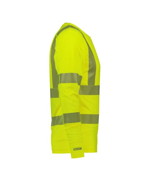 Dassy Carterville fluoreszkáló sárga jól láthatósági hosszú ujjú póló - Image 3