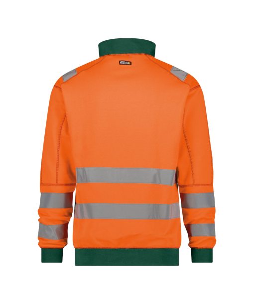 Dassy Denver fluo narancs-zöld jól láthatósági pulóver - Image 2