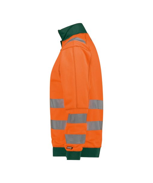Dassy Denver fluo narancs-zöld jól láthatósági pulóver - Image 3
