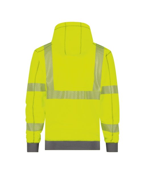 Dassy Evans fluo sárga-szürke jól láthatósági munkapulóver - Image 2