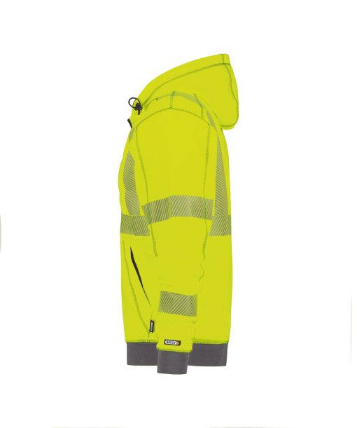 Dassy Evans fluo sárga-szürke jól láthatósági munkapulóver - Image 3
