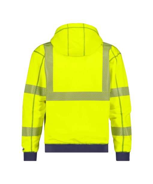 Dassy Evans fluo sárga-sötétkék jól láthatósági munkapulóver - Image 2