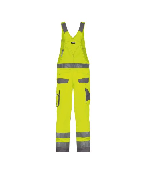 Dassy Malmedy fluo sárga-szürke jól láthatósági kertész munkanadrág - Image 2