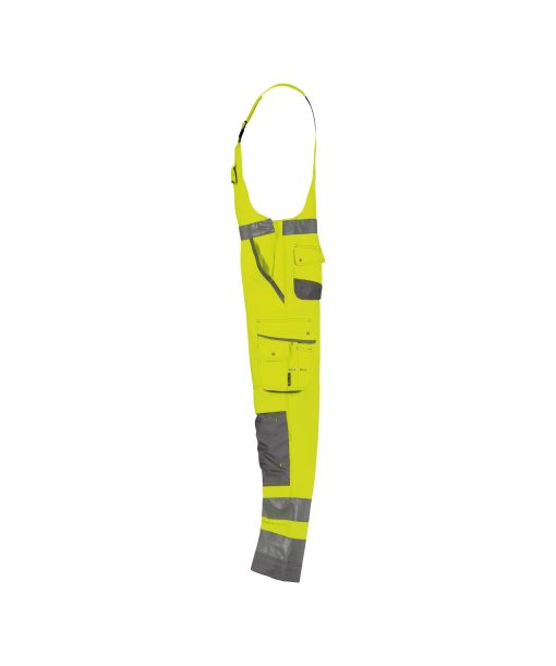 Dassy Malmedy fluo sárga-szürke jól láthatósági kertész munkanadrág - Image 3