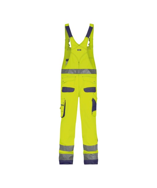 Dassy Malmedy fluo sárga-sötétkék jól láthatósági kertész munkanadrág - Image 2