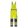 Dassy Malmedy fluo sárga-sötétkék jól láthatósági kertész munkanadrág