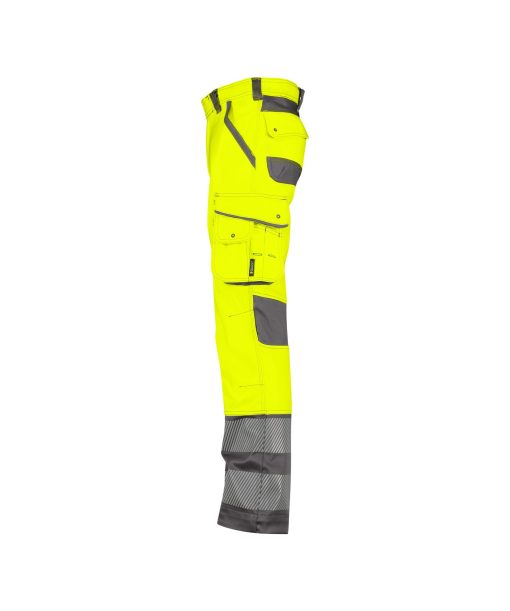 Dassy Minnesota fluo sárga-szürke jól láthatósági derekas munkanadrág - Image 3