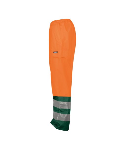 Dassy Sola fluo narancs-zöld jól láthatósági esőnadrág - Image 3