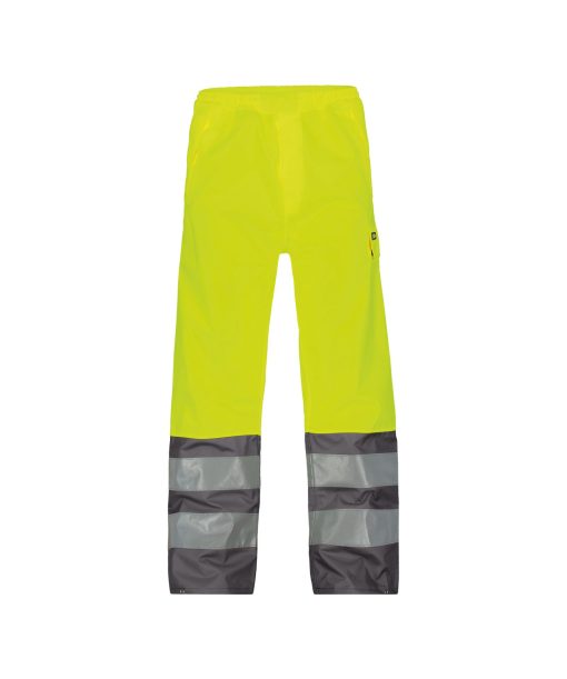 Dassy Sola fluo sárga-szürke jól láthatósági esőnadrág