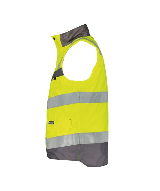 Dassy Bilbao fluo sárga-szürke jól láthatósági mellény - Image 3