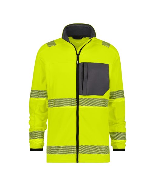 Dassy Camden fluo sárga-szürke jól láthatósági munkakabát