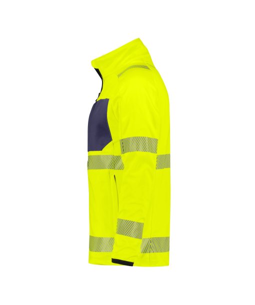 Dassy Camden fluo sárga-sötétkék jól láthatósági munkakabát - Image 3