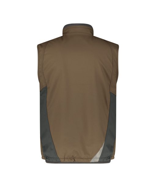 Dassy Fusion barna-antracit szürke softshell mellény - Image 2