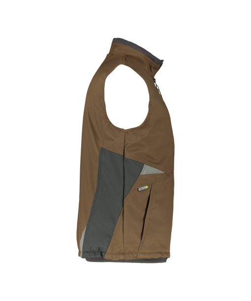 Dassy Fusion barna-antracit szürke softshell mellény - Image 3