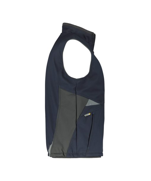 Dassy Fusion sötétkék-antracit szürke softshell mellény - Image 3