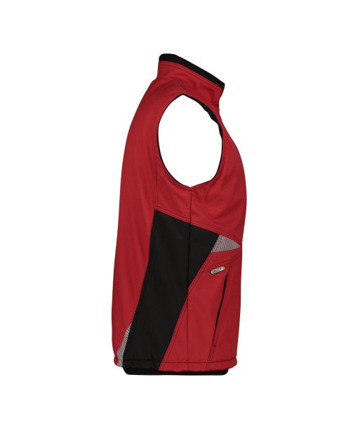 Dassy Fusion piros-fekete softshell mellény - Image 3