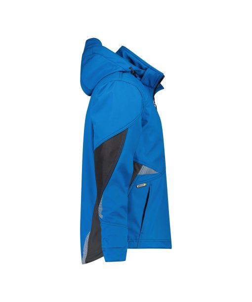 Dassy Gravity azúrkék-antracit szürke softshell kabát - Image 3