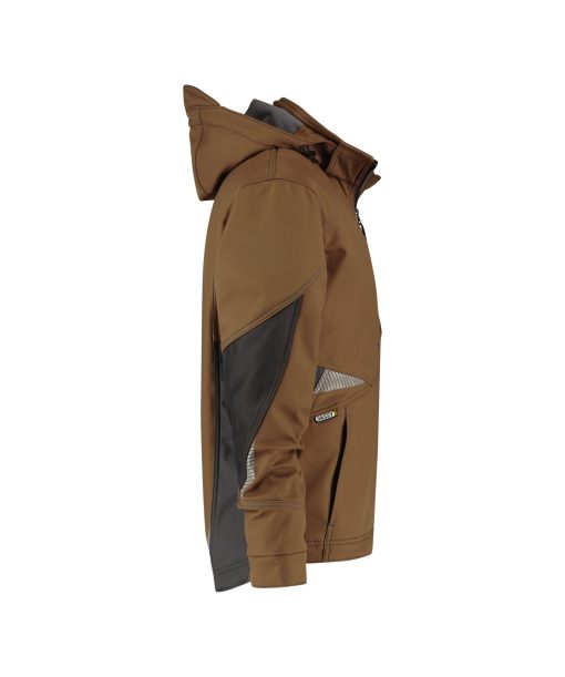 Dassy Gravity barna-antracit szürke softshell kabát - Image 3