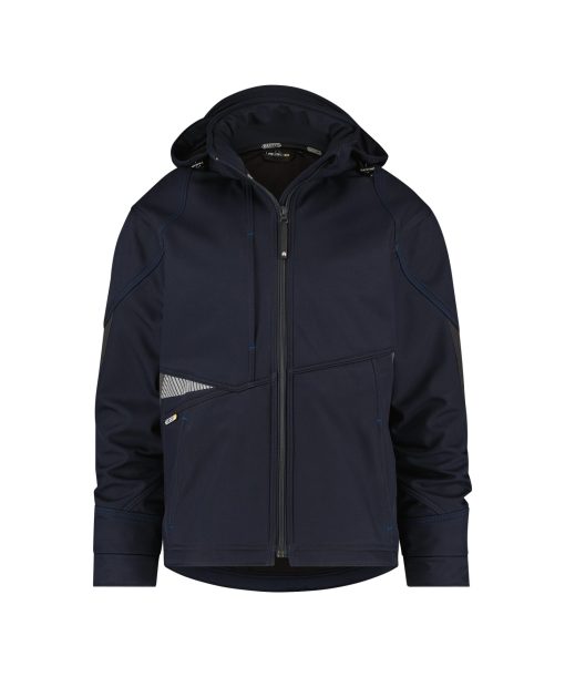 Dassy Gravity sötétkék-antracit szürke softshell kabát