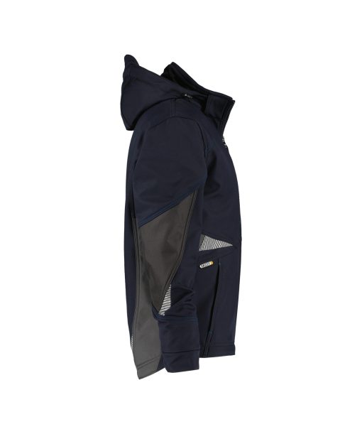 Dassy Gravity sötétkék-antracit szürke softshell kabát - Image 3