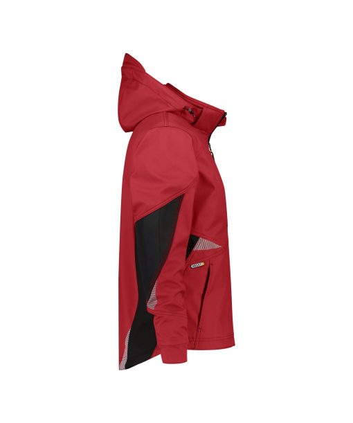 Dassy Gravity piros-fekete softshell kabát - Image 3