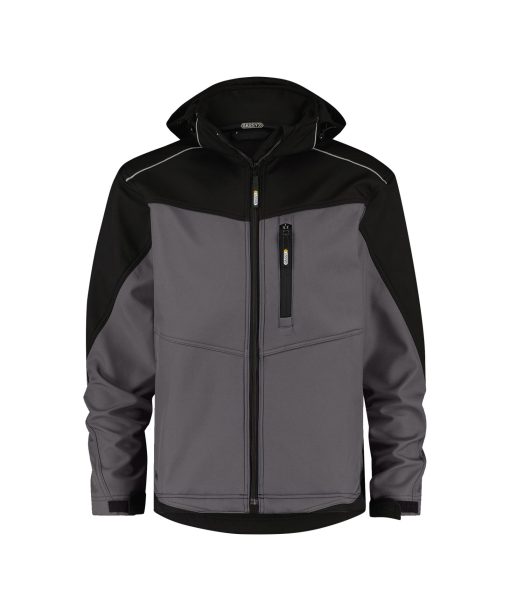 Dassy Jakarta szürke-fekete softshell kabát