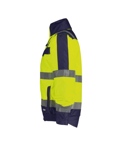 Dassy Lima fluo sárga-sötétkék jól láthatósági téli kabát - Image 3