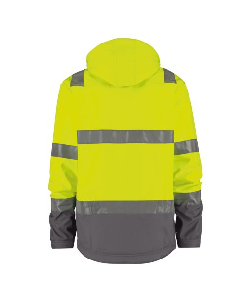 Dassy Malaga fluo sárga-szürke jól láthatósági téli kabát - Image 2