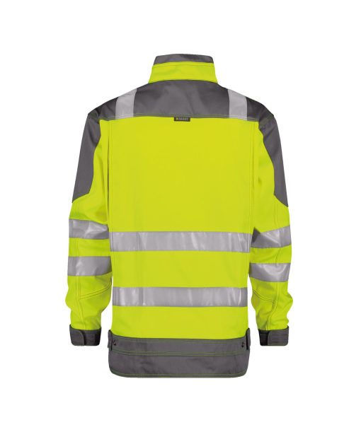Dassy Orlando fluo sárga-szürke jól láthatósági munkakabát - Image 2