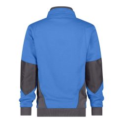 Alternative view of Dassy Stellar azúrkék-antracit szürke pulóver