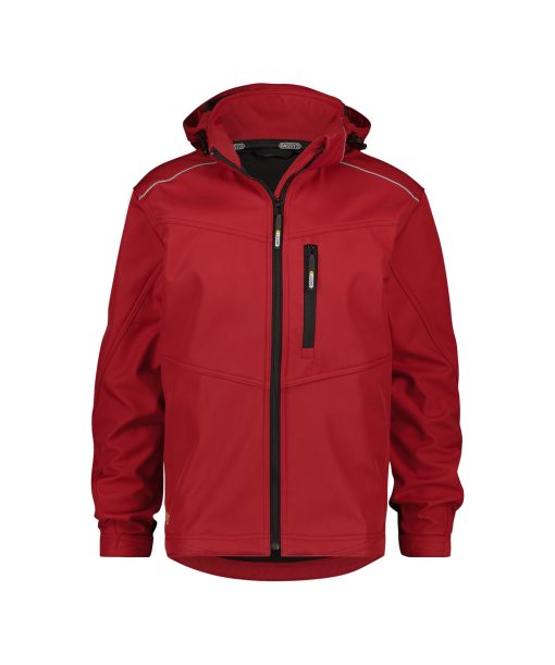 Dassy Tavira piros softshell kabát
