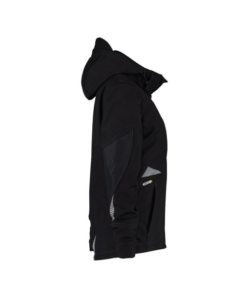 Dassy Gravity fekete női softshell kabát - Image 3