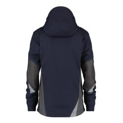 Alternative view of Dassy Gravity sötétkék-antracit szürke női softshell kabát