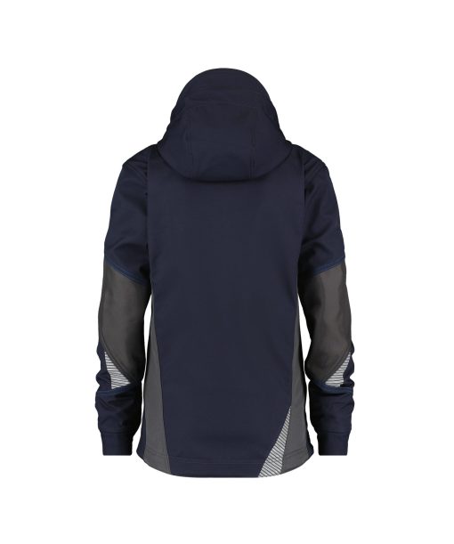 Dassy Gravity sötétkék-antracit szürke női softshell kabát - Image 2