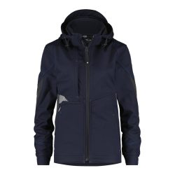 Dassy Gravity sötétkék-antracit szürke női softshell kabát