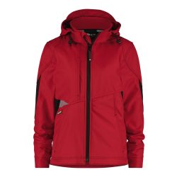 Dassy Gravity piros-fekete női softshell kabát