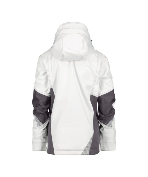 Dassy Gravity fehér-antracit szürke női softshell kabát - Image 2